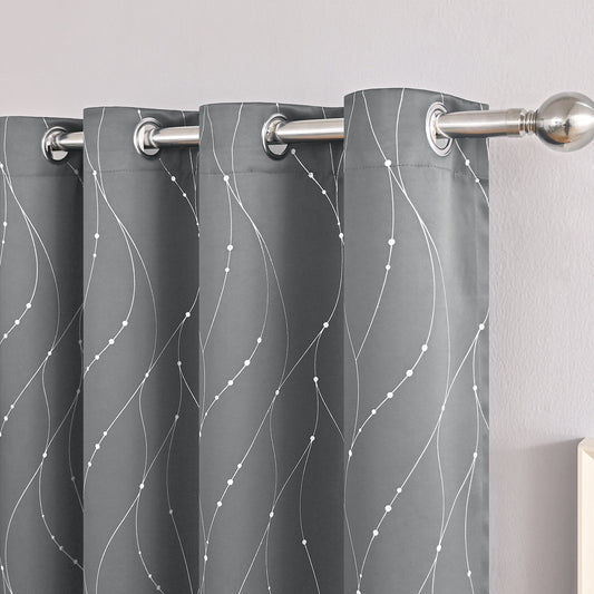 Modern Minimalist Furnishings Decorative Blackout Curtains - My Store