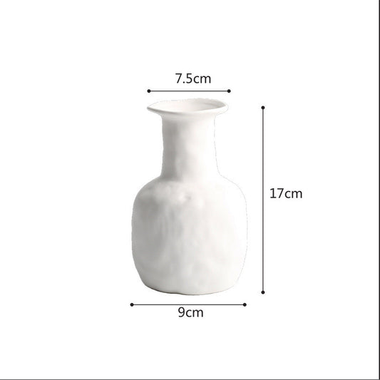 Scandinavian Style Simple Primitive Ceramics Vases Ornaments - My Store
