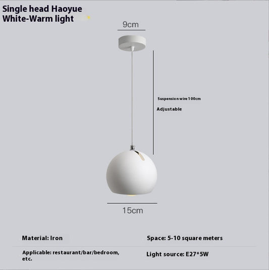 Ball Chandelier Post-modern Living Room Table Lighting Creative Art Bedroom Bedside Lamps - My Store