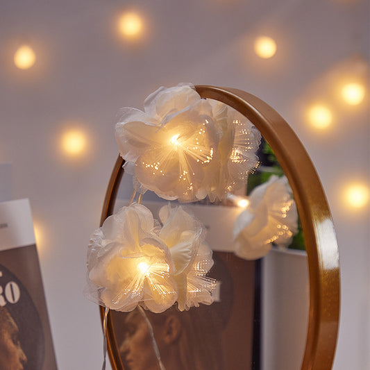 Outdoor Decoration LED Simulation Butterfly Orchid Light String - My Store