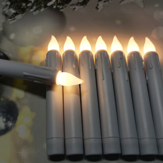 Electronic Candle Remote Control Plastic Strip Candle Light - My Store