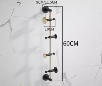 Clothes Hook Wall Hanging Wall Hanging Clothes Hook Black - My Store