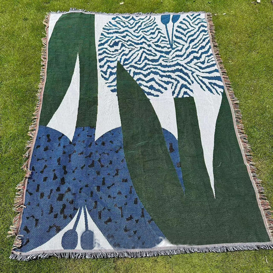 Outdoor Camping Rugs Bohemian Ethnic Style Picnic Mat - My Store
