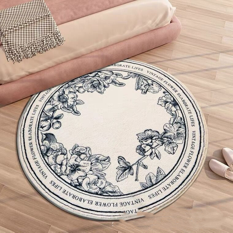 Round Carpet Large Area Rugs For Living Room Bedside Floor Mat - My Store