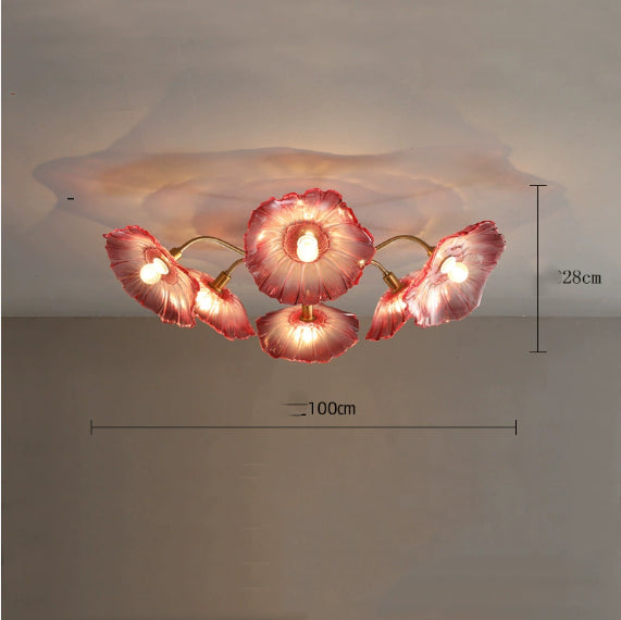 Simple Living Room Creative Flower Lamps - My Store