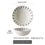 Japanese Textured Tableware And Household Plates - My Store