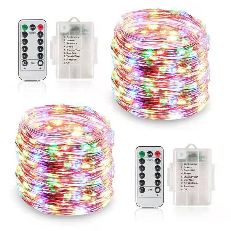 Three A Battery Box Type Copper Wire String Light - My Store
