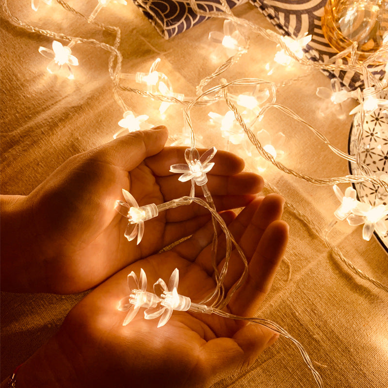 Sakura Small Colored Lights Flashing Light String Light Starry Room Bedroom Camping - My Store