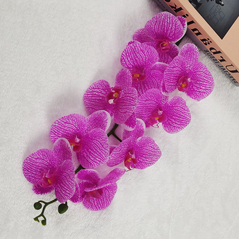Single Film 9 Phalaenopsis Artificial Flowers - My Store