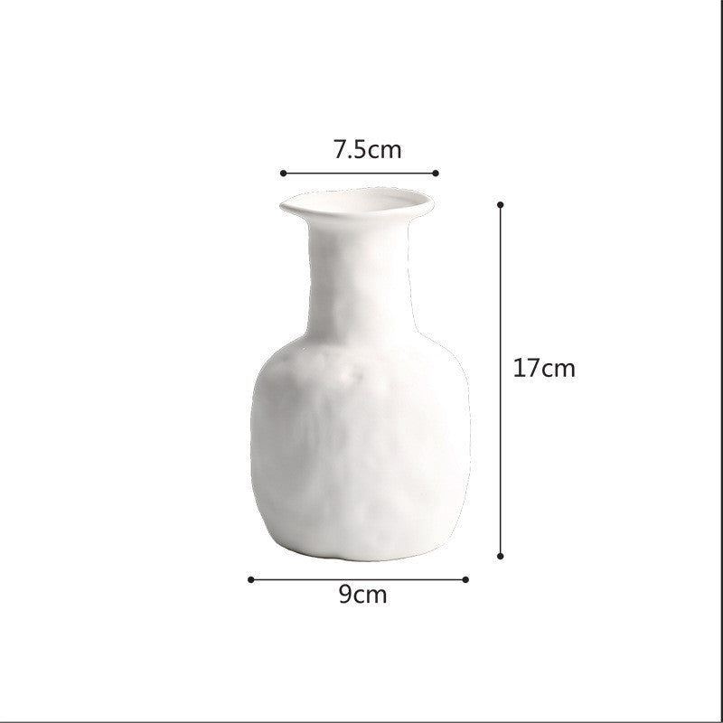 Scandinavian Style Simple Primitive Ceramics Vases Ornaments - My Store