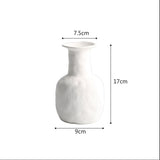 Scandinavian Style Simple Primitive Ceramics Vases Ornaments - My Store