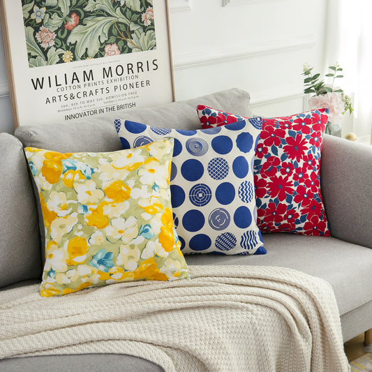 Yi Qiyun Pillow Cover Sofa Cushion Duplex Printing Cushion Cover Model Room Cushion - My Store