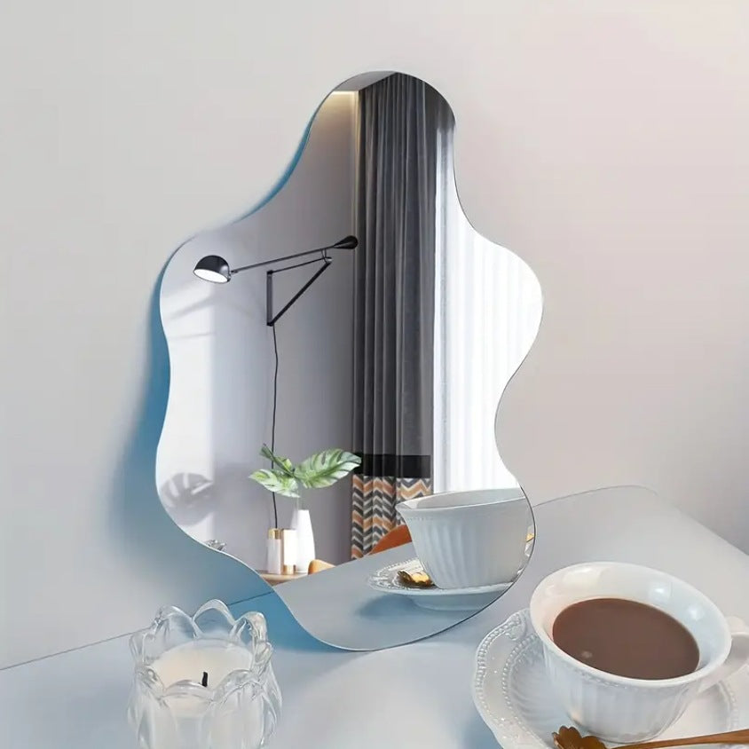 Cloud-shaped Mirror Acrylic Wall Background Decoration - My Store