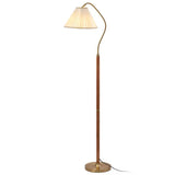 Solid Wood Floor Lamp Sofa Side Vertical Table Lamp - My Store