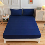 Students Cotton Bed Sheets Fitted Sheet Pillow Case - My Store