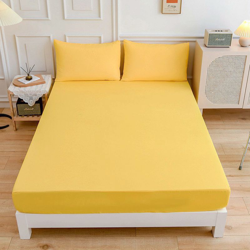 Students Cotton Bed Sheets Fitted Sheet Pillow Case - My Store