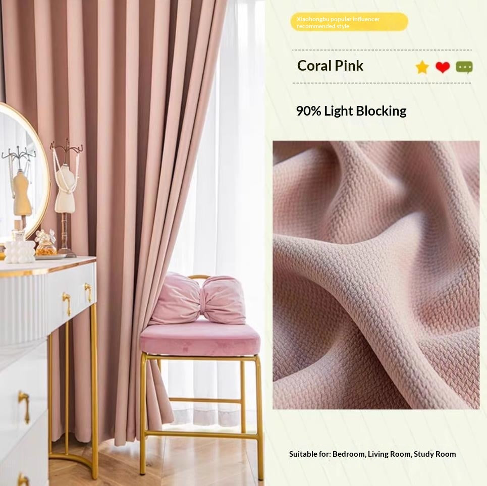 Mira Cotton Dots Cotton Curtains For The BedroomBlackout Curtains - My Store