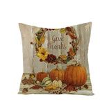 Linen Cushion Office Sofa Cushion Cover - My Store