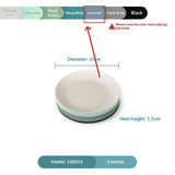 Creative Commercial Plastic Round Dinner Plates - My Store