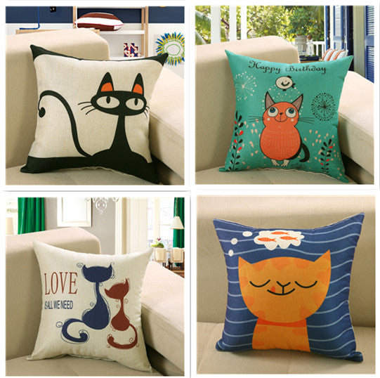 Printed sofa cushion cover - My Store