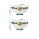 Dinner Plates Ceramic Steak Plate Web Porcelain - My Store