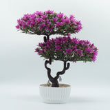 Potted Table Decoration With Artificial Flowers - My Store