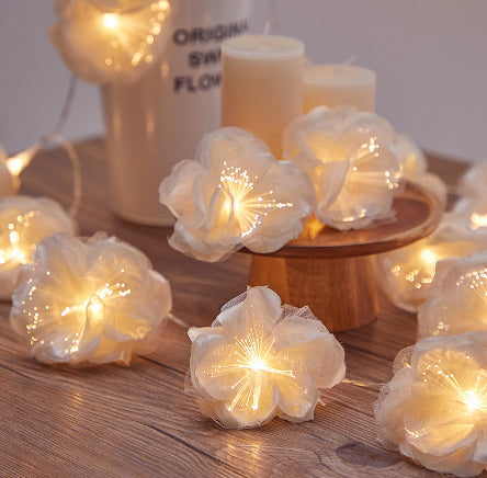 Outdoor Decoration LED Simulation Butterfly Orchid Light String - My Store