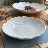 Ceramic Advanced White Deep Plates Dessert Plate - My Store