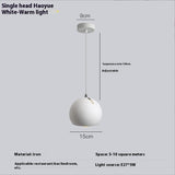 Ball Chandelier Post-modern Living Room Table Lighting Creative Art Bedroom Bedside Lamps - My Store