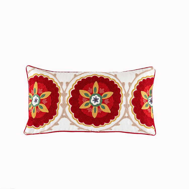 Yafeng Cushion Cover Tassel Fur Ball Patch Cushion Cover - My Store