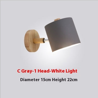 Bedroom Bedside Wall Lamp Creative Aisle Window Color Wall Lamp - My Store