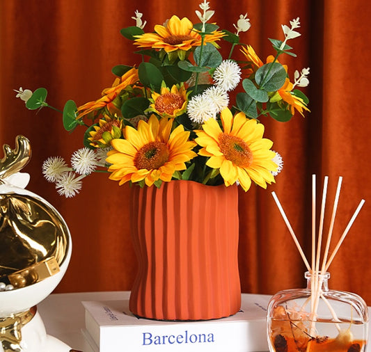 Ceramic Vases Decorate Living Room Flower Arrangement - My Store
