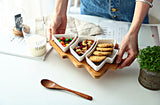 4Pcs Christmas Tree Ceramic Plates - My Store