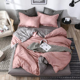 Bed sheets set quilt duvet cover bedding 4 sets - My Store