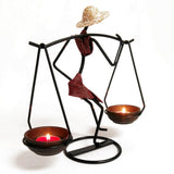 Candle Holder Romantic Candle Holder Carrying Girl Decoration - My Store