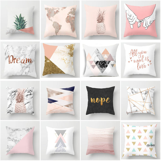 Geometric Cushion Cover - My Store