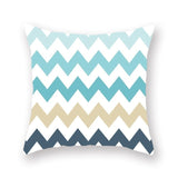 Green geometric pillow cushion cover sofa cushion - My Store