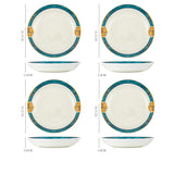 Dinner Plates Ceramic Steak Plate Web Porcelain - My Store