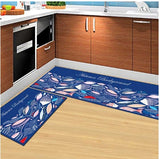Floor mats, non-slip, oil-proof, household machine washable door mats, bathroom, bathroom, bedside rugs - My Store