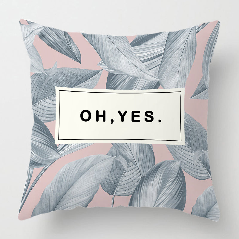 Plant simple cushion cover - My Store