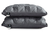 A Pair Of Feather Pillows And White Goose Single Neck Guards - My Store