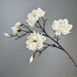 EVA Large Magnolia Artificial Multi-Bud Magnolia Flowers Fake Flowers - My Store