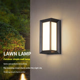 Simple Outdoor Waterproof Led Wall Lamp Induction Wall Lamp - My Store