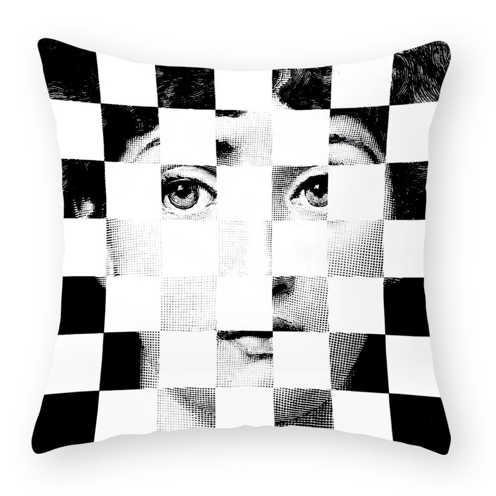 Peach Skin Plush Pillow Cover Sofa Cushion Car Cushion Cover - My Store
