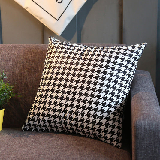 Throw Pillow Peach Skin Flannel Cushion Sofa Cushion Cushion Pillow Cover Pillow Cover - My Store
