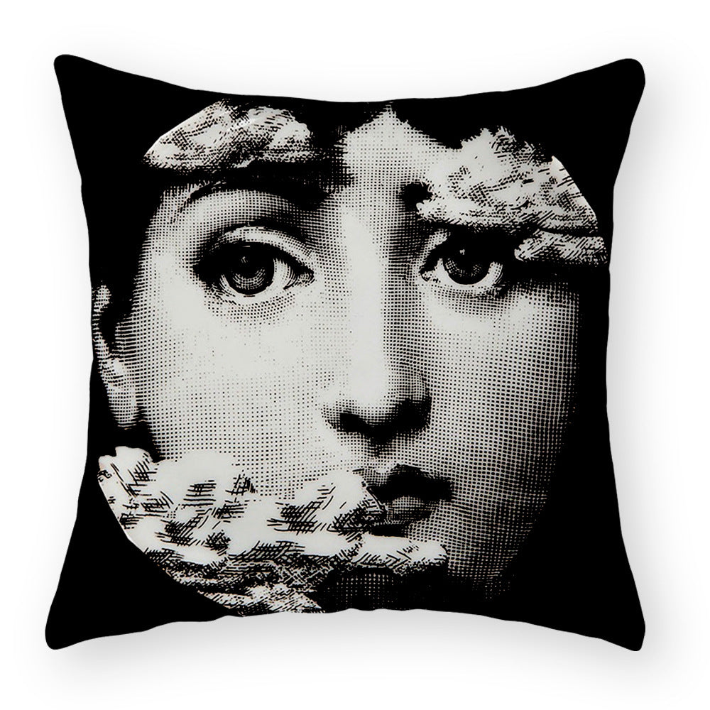 Peach Skin Plush Pillow Cover Sofa Cushion Car Cushion Cover - My Store