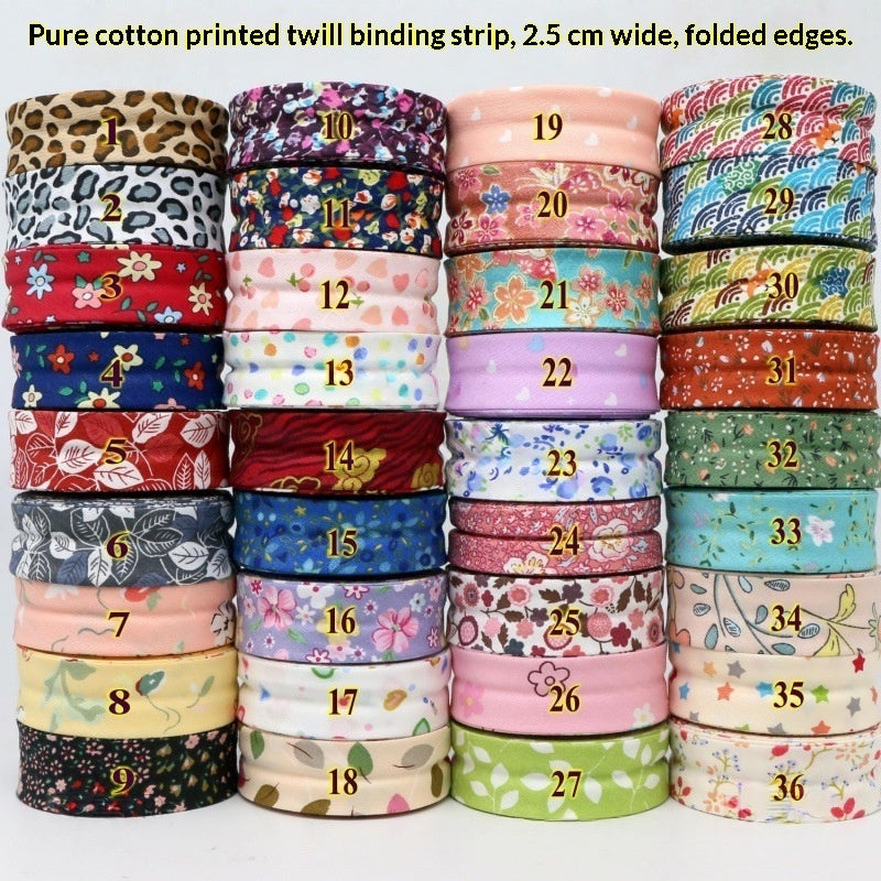 Fabric Handcrafted Twill Binding Strip For Cushions And Bed Sheets - My Store