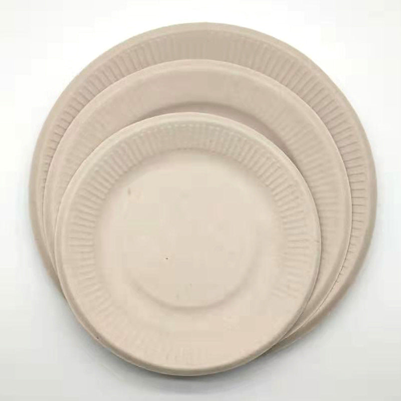Pure pulp disposable paper plates - My Store
