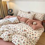 Four-piece Bed Set Jacquard Quilt Cover Sheets - My Store