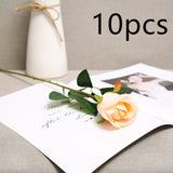 Artificial Red Rose Flowers Living Room Home Decoration Flowers Bouquet - My Store